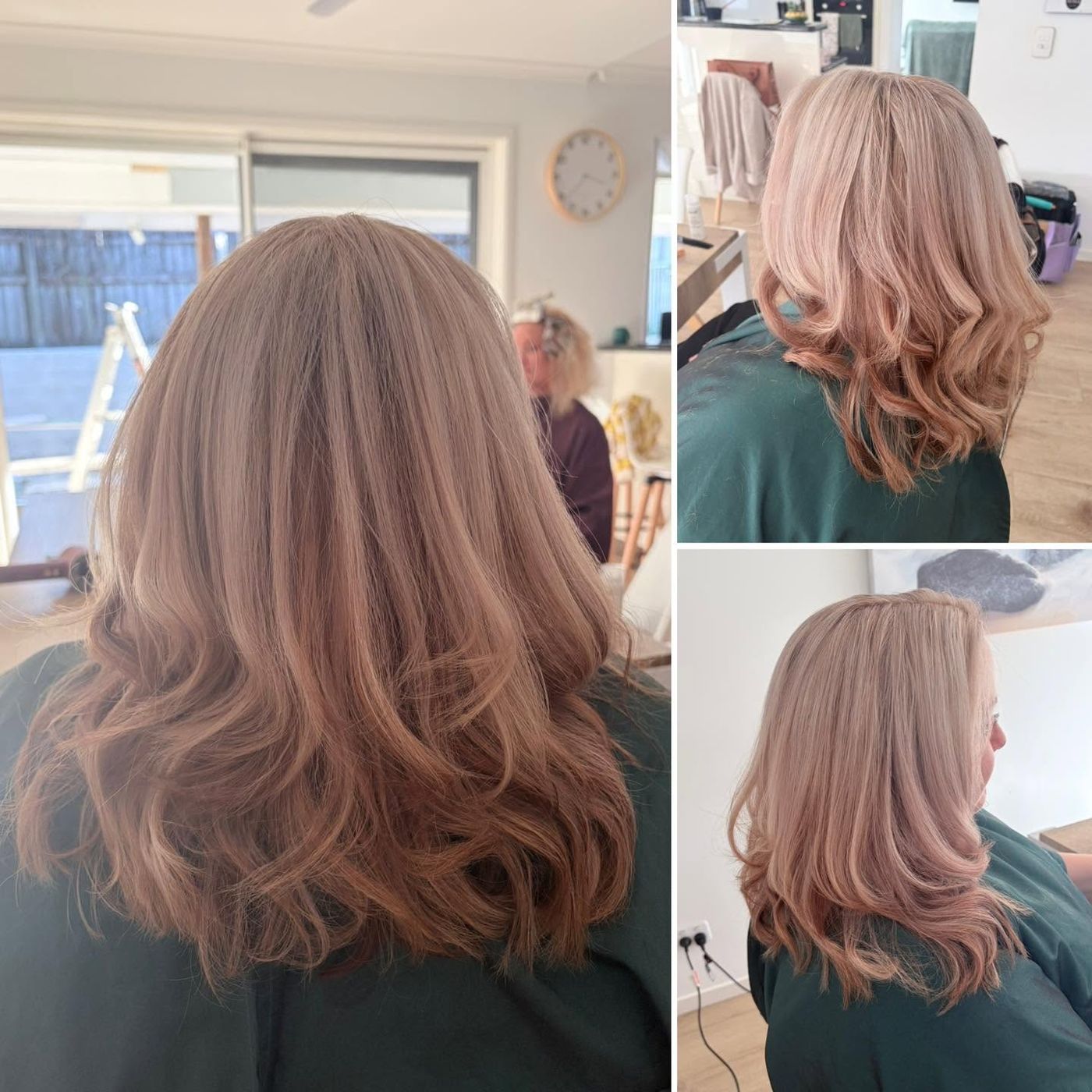 Hair colour and styling by Emma Parmar Hair