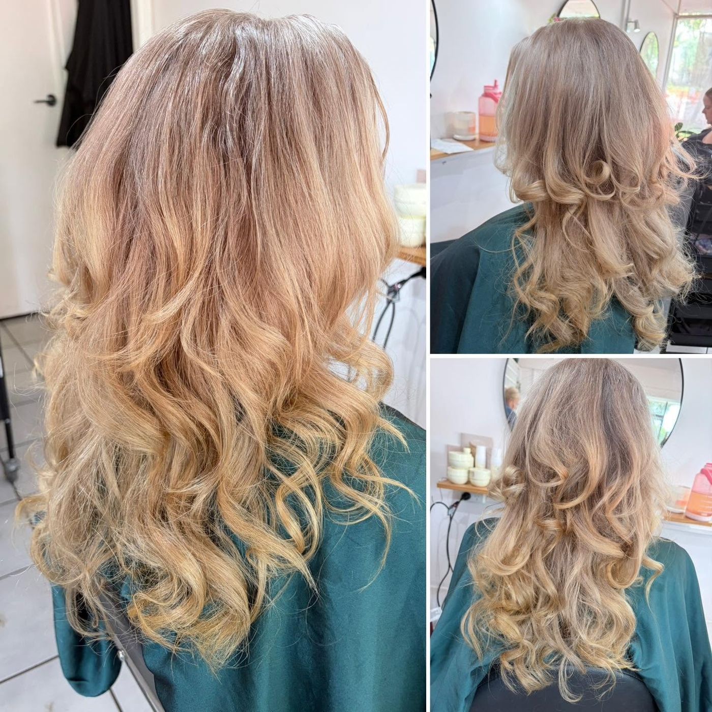 Hair colour and styling by Emma Parmar Hair